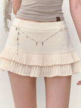 Low-Waist Pleated A - Line Tiered Skirt - CHINASQUAD