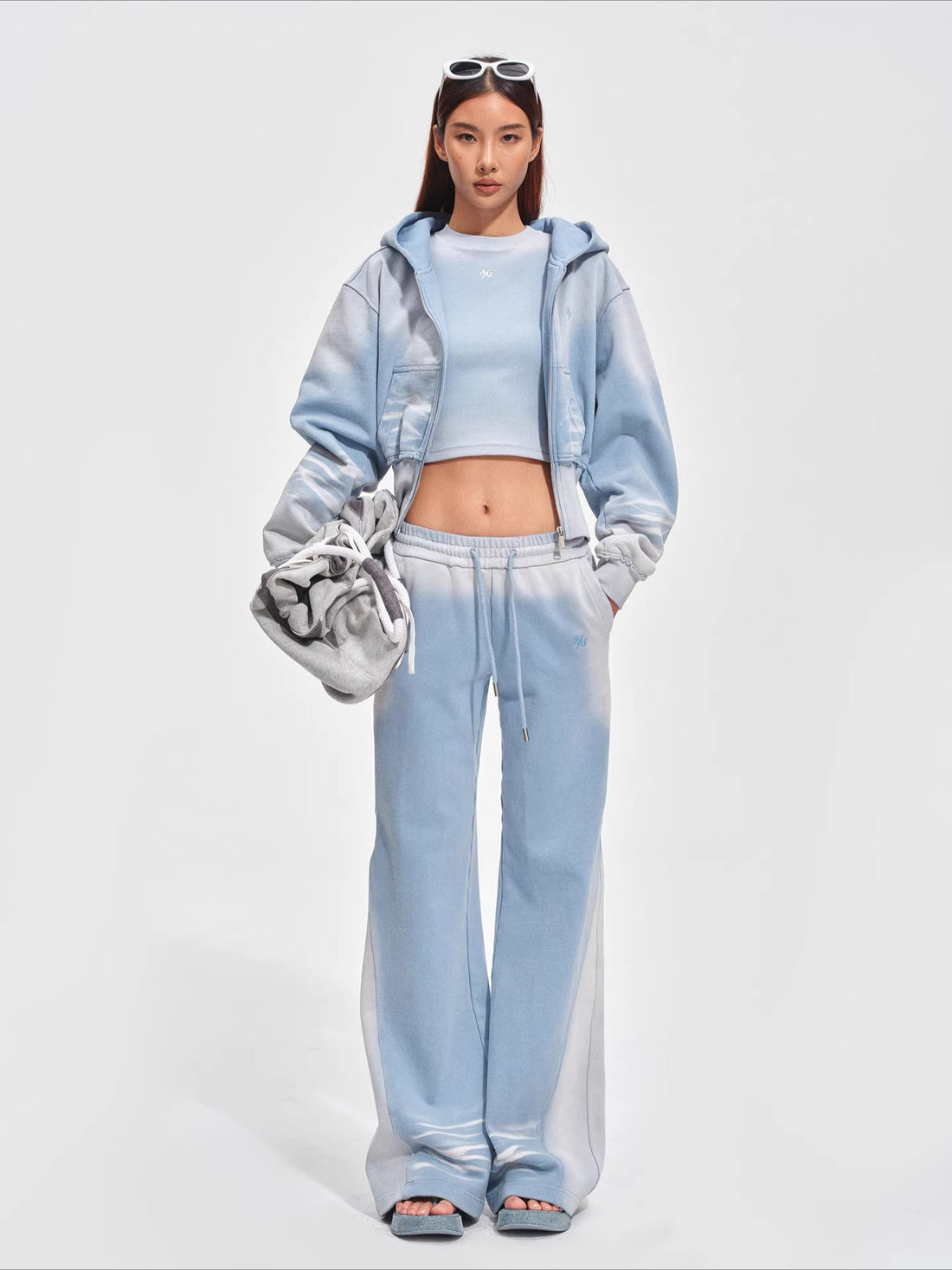 Heavyweight Cotton Micro-Flare Sweatpants