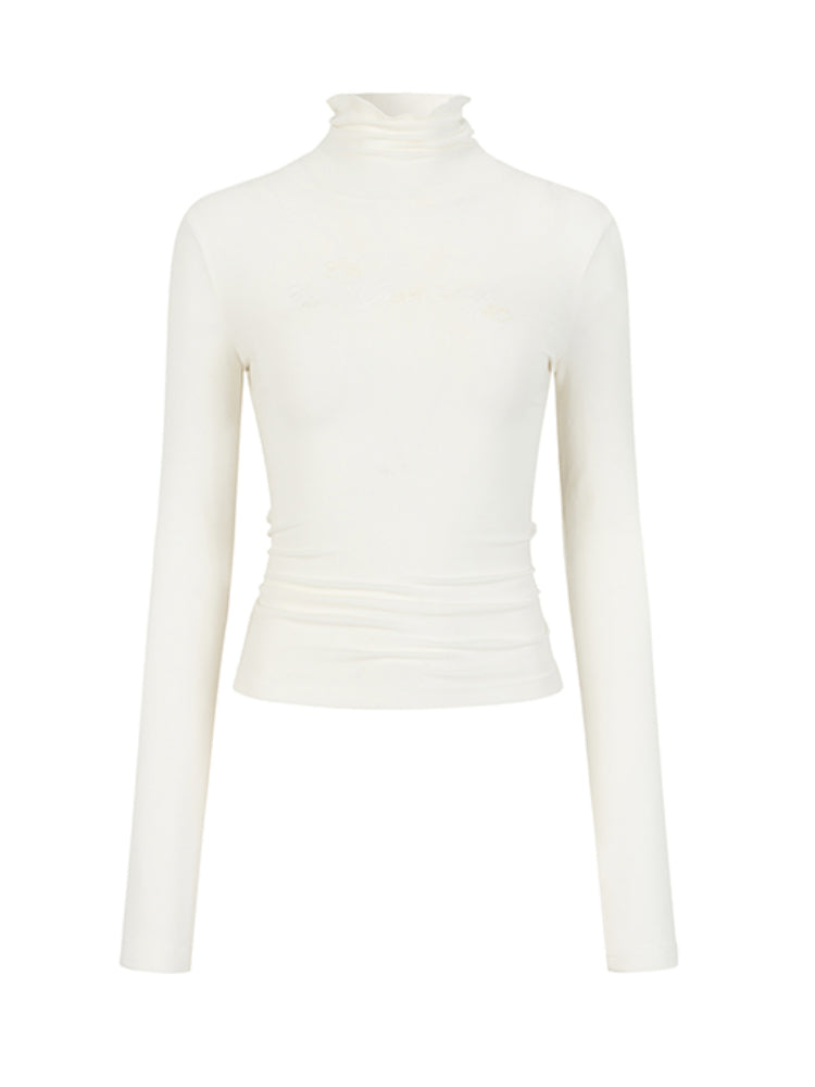 Turtleneck Long-Sleeve Base Sweater