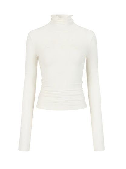 Turtleneck Long-Sleeve Base Sweater