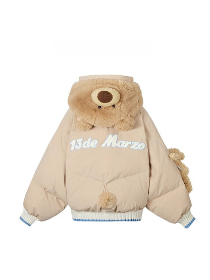 Patchwork Gulnazar Edition Hooded Down Jacket