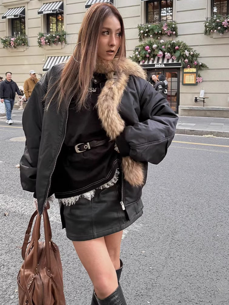 Logo Eyelet Genuine Leather Belt