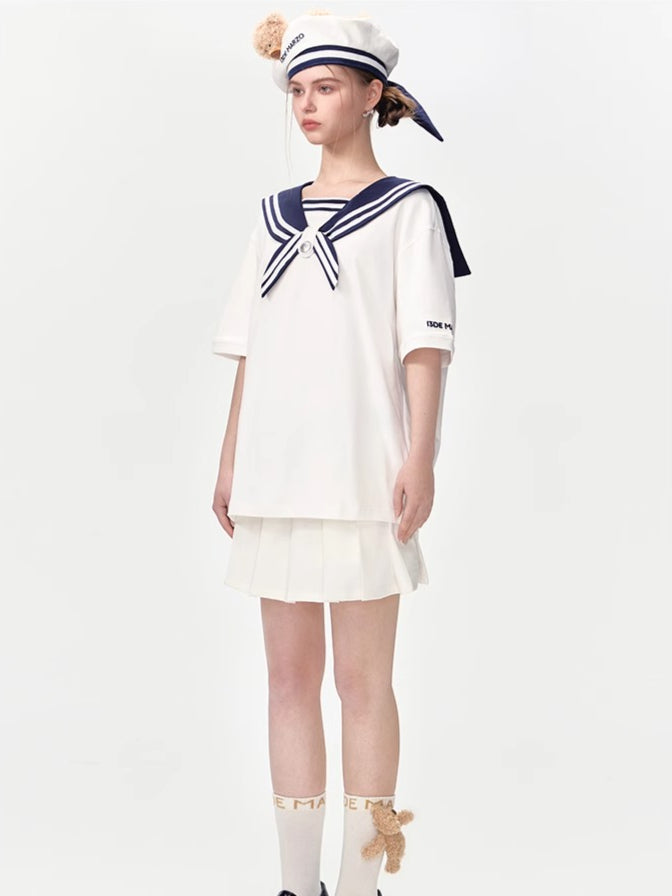Bear Sailor Dual Piece T-Shirt