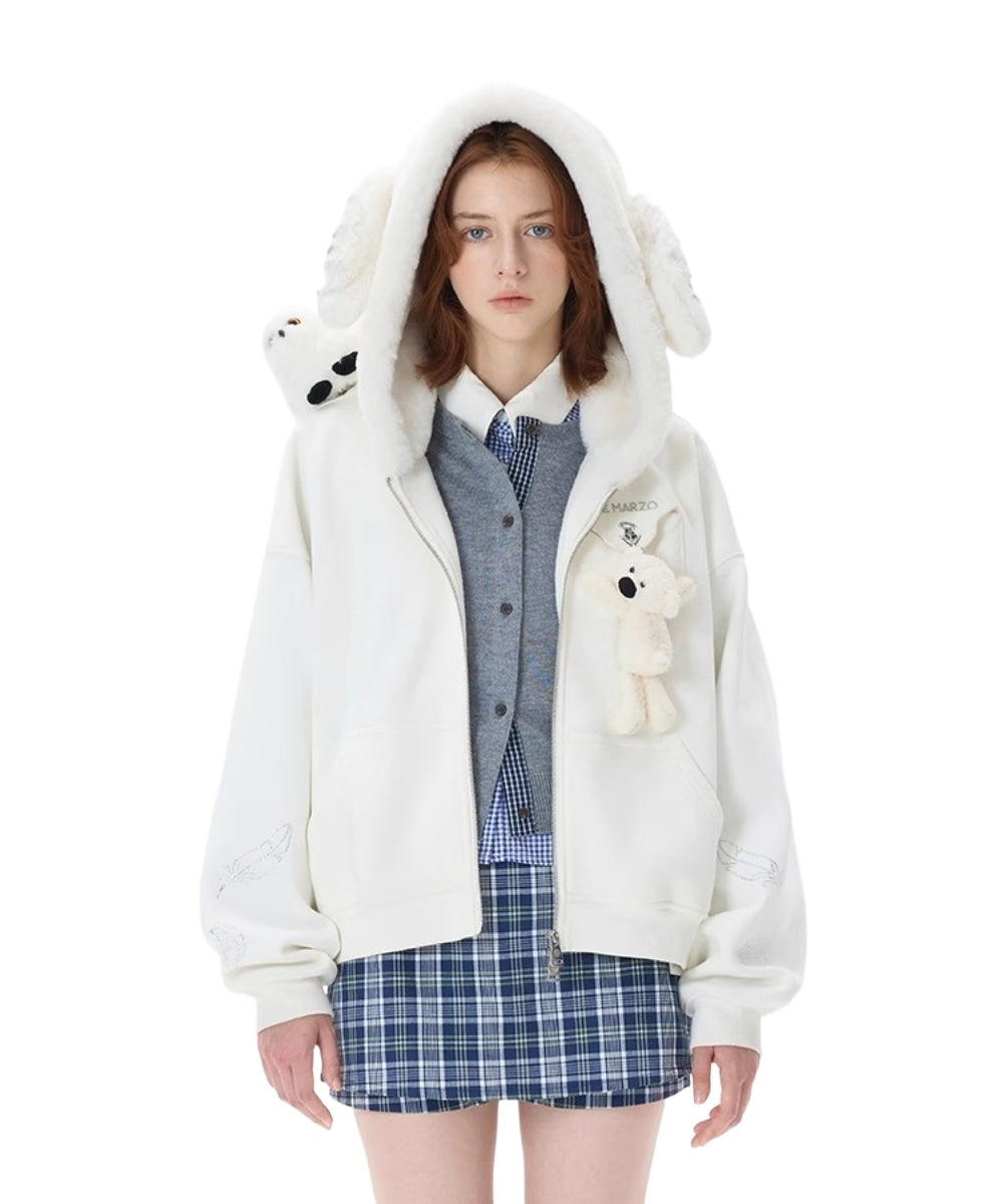 Hedwig Hogwarts Offer Bear Hoodie