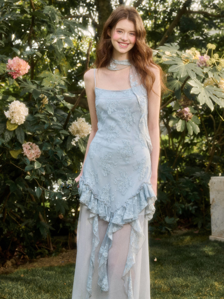 Blue Lace Fairy Dress