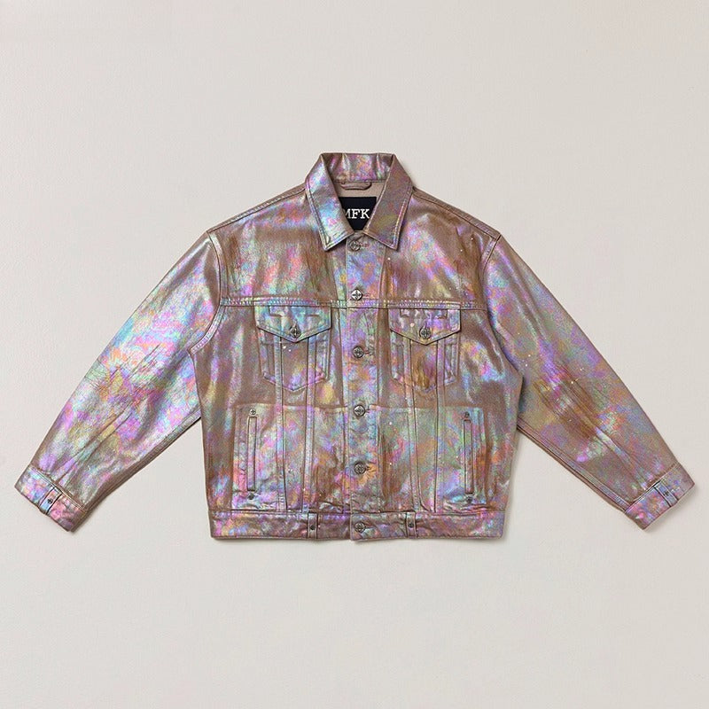 Wild Continent Handcrafted Oversized Denim Jacket