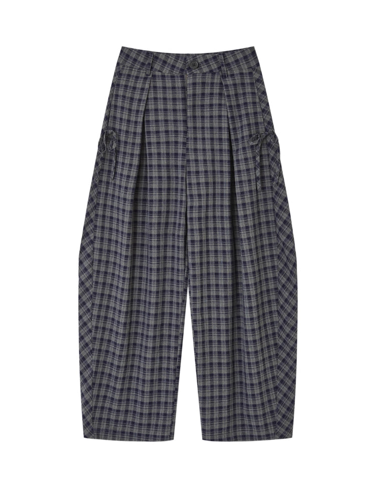 American-Style Wide-Leg Draped Scimitar Pants - CHINASQUAD