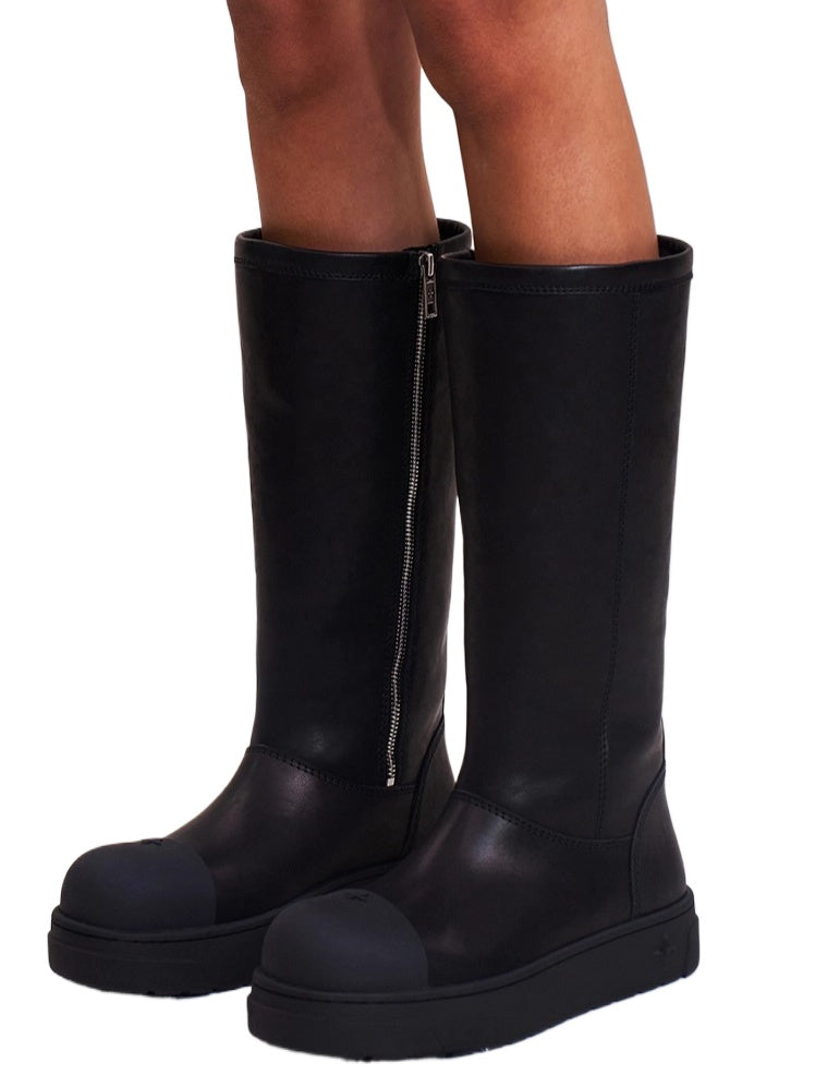 Cross Relic Sherpa Leather Mountain Boots