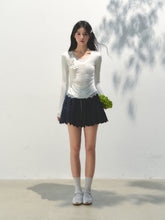 Embroidered Elastic Waist Skirt - CHINASQUAD