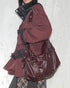 2TH DESIRE Vintage Studded Wide-Strap Crossbody Bag – view 8