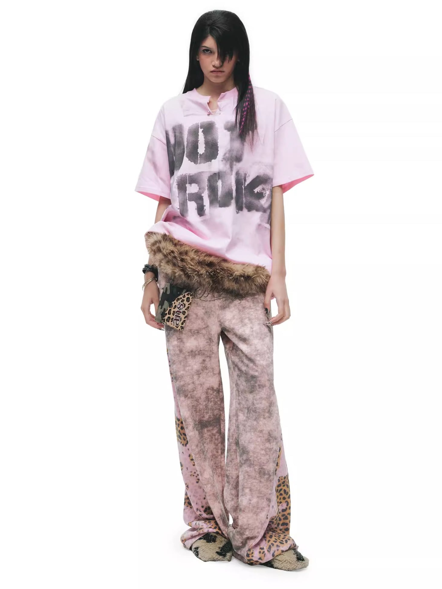 Tie-Dye Punk Sweatpants