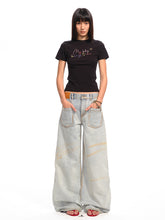 Washed Reversed - Pocket Jeans - CHINASQUAD