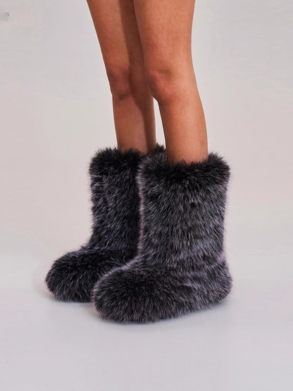 Cross Relic Shearling Hunter Boots