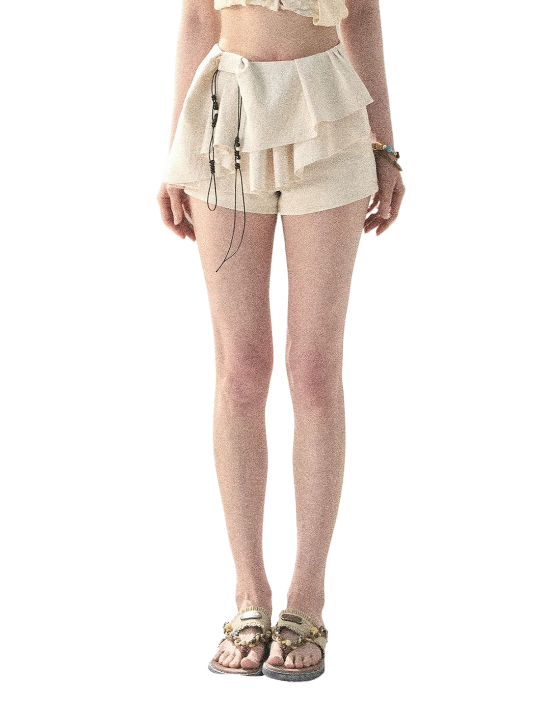 Layered Ruffle Mini Skirt