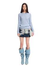 "Djembe Series" Wool Round Neck Slim Knit Crewneck - CHINASQUAD
