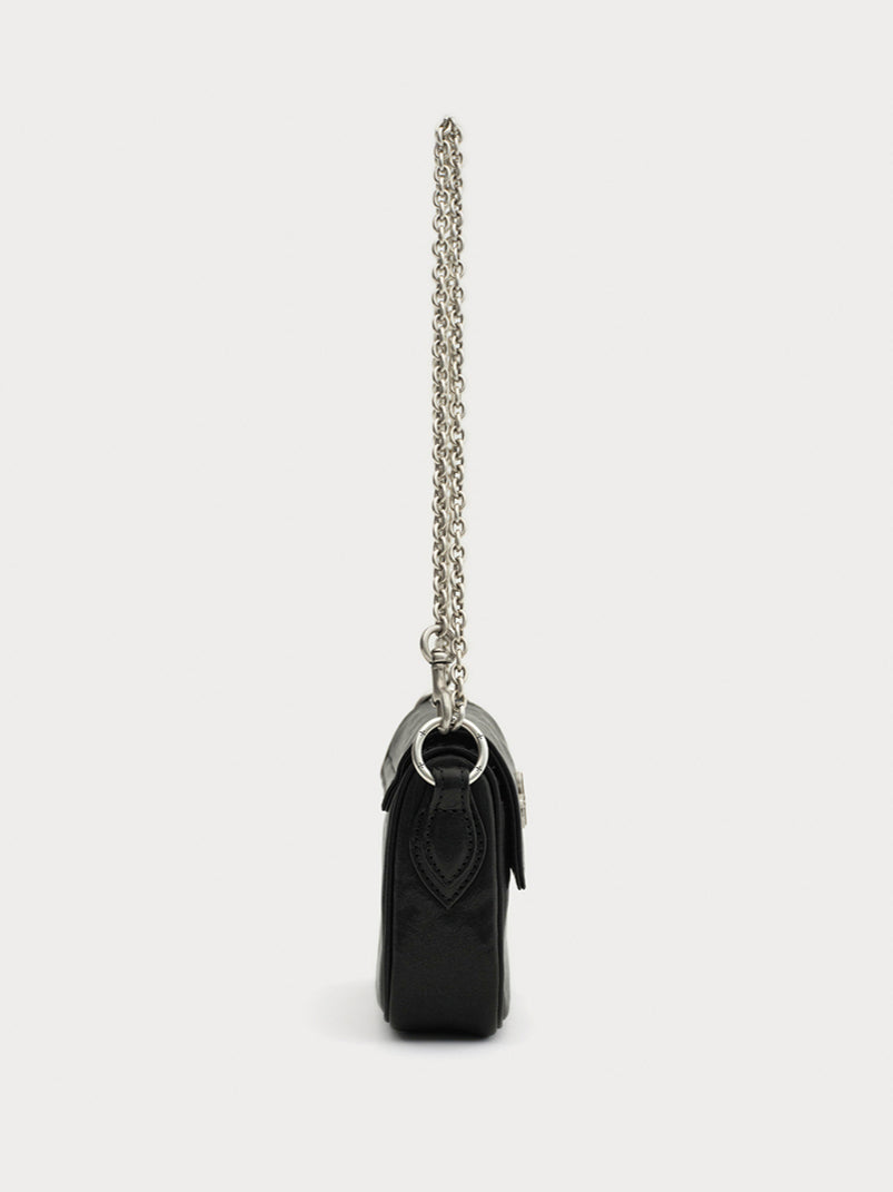 Leather Chain Strap Bag