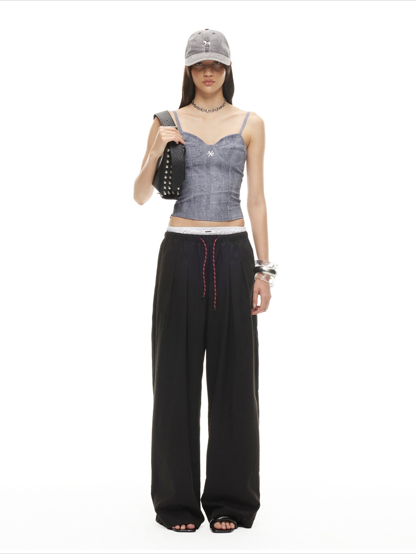 Matisse Relaxed Wide-Leg Trousers