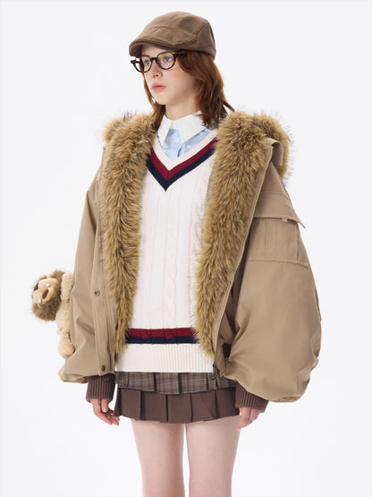 Luna Lovegood Lion Head Quilted Jacket