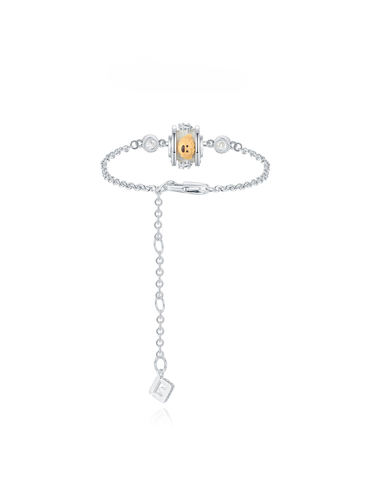 Zircon Bear Bracelet