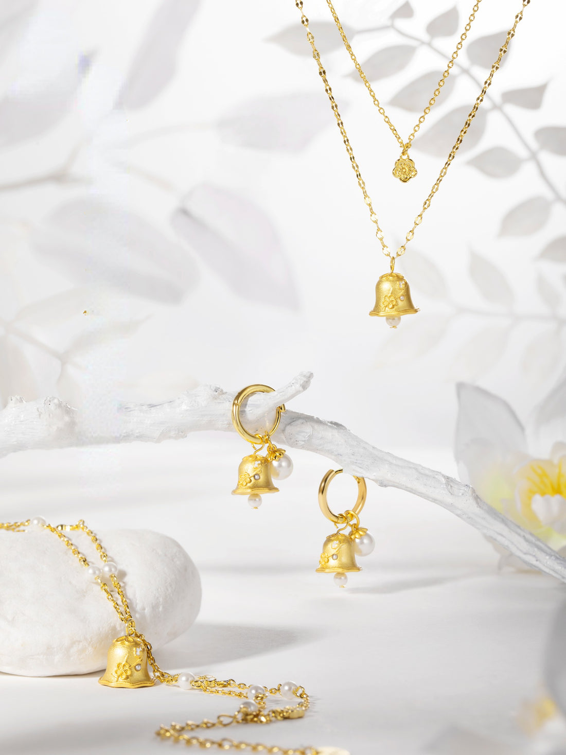 &quot;Flower Guardian 护花铃&quot; Bracelet &amp; Earrings &amp; Necklace Set - CHINASQUAD