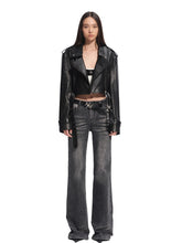 Natural Waist Fitted Straight Jeans - CHINASQUAD