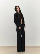 Denim Original Color Loose Fit Denim Jacket - CHINASQUAD