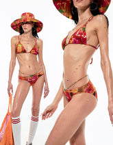 "Summer Fruit" Dopamine Print Bikini Set - CHINASQUAD