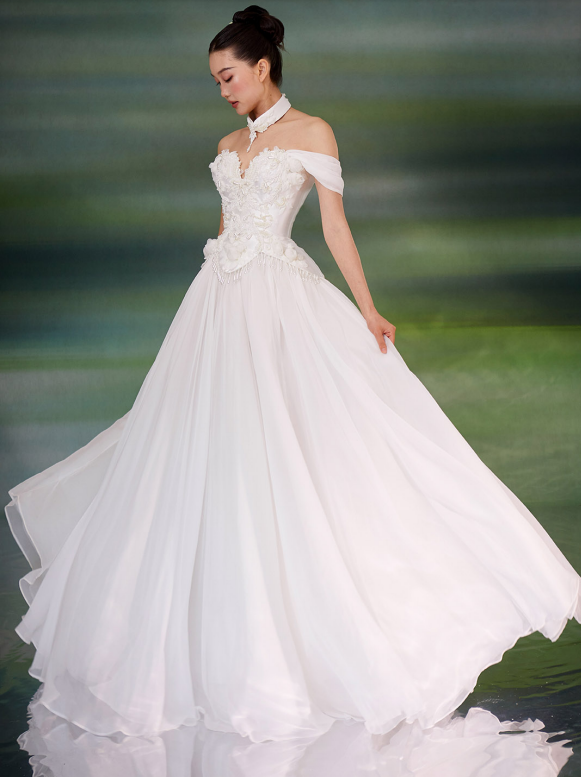 Moon Veil Gown