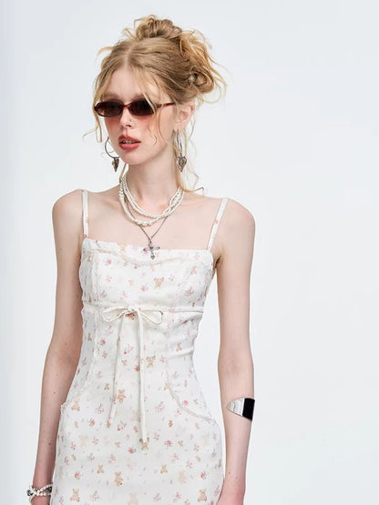 Printed Camisole Maxi Dress