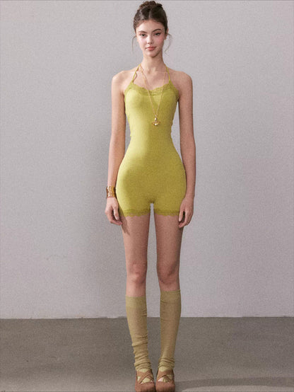 Green Grape Dream Seamless Yoga Jumpsuit