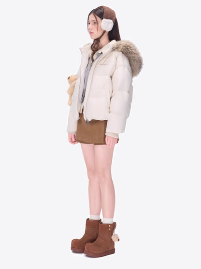 Faux-Fur Lined Platform Snow Boots