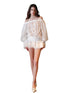 Off-shoulder Bubble Sleeve Puff Dress - CHINASQUAD