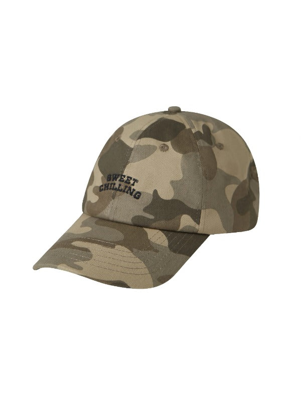 Camouflage Print Baseball Cap