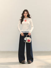 Fruit Print Lace-spliced T-Shirt - CHINASQUAD