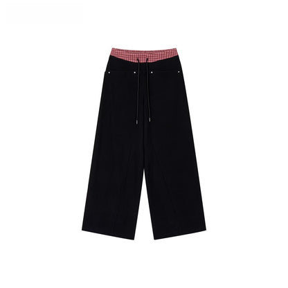 Colorblock Waistband Sweatpants