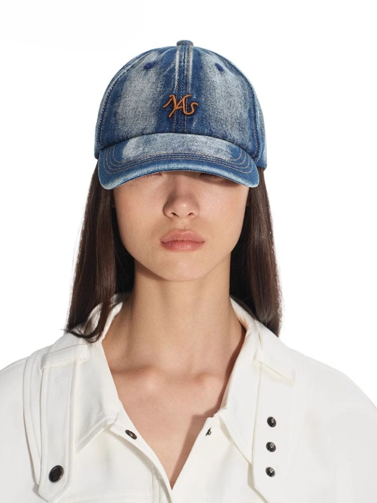 &quot;Feria Series&quot; Volcano Denim Baseball Cap