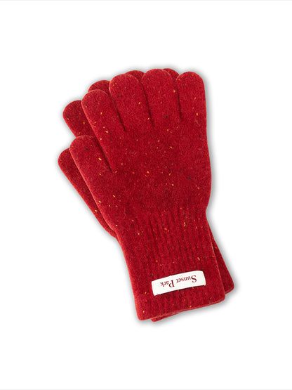 100% Wool Scarf &amp; Gloves