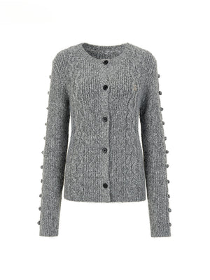 Gray Cardigan / S
