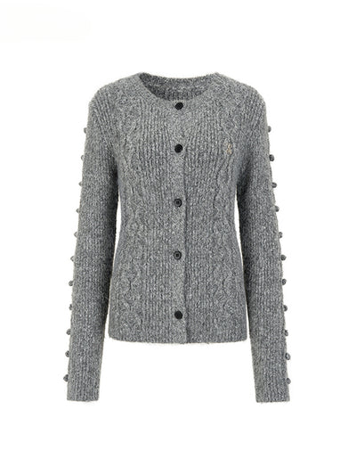 Gray Cardigan / S