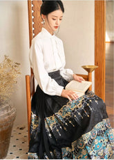 "华烛点翠"Modern Hanfu Set - CHINASQUAD