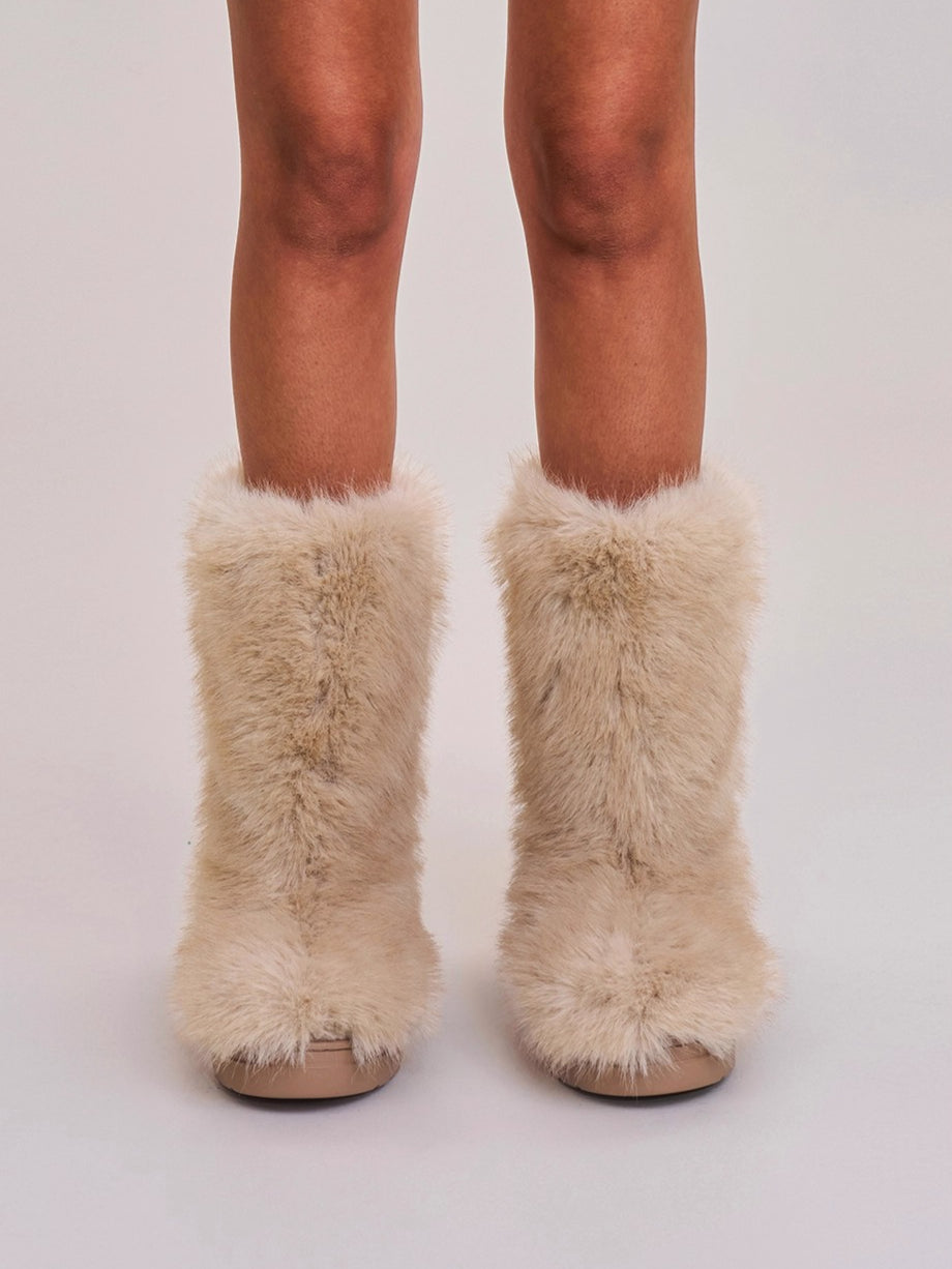 Cross Relic Shearling Hunter Boots