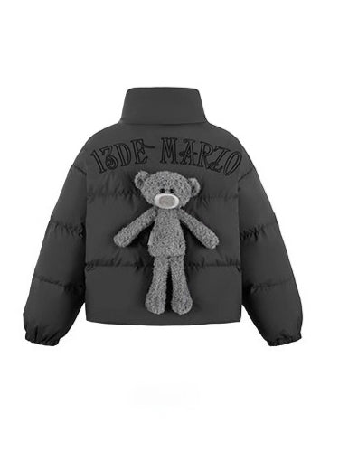 Plush Doll Puffer Down Jacket