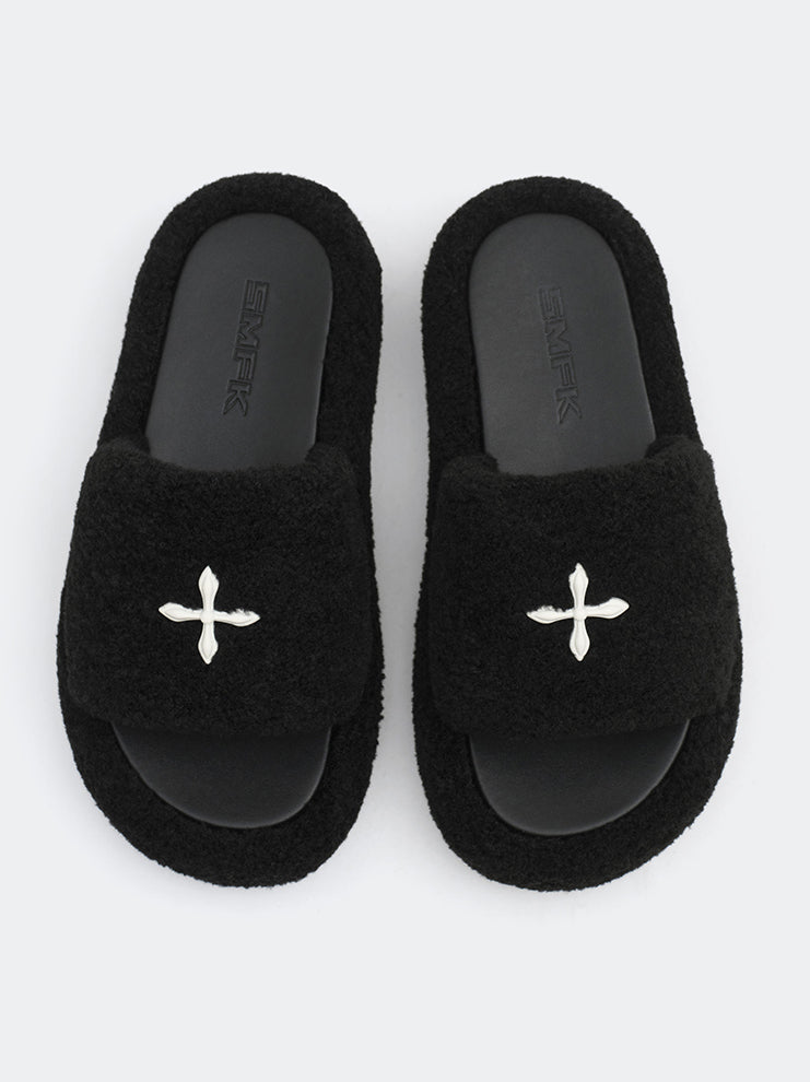 SMFK Compass Woolly Classic Furry Women Slippers