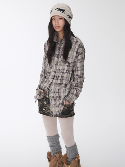 Fair Isle Pony Jacquard Knit Beanie