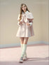 SUNSET PARK Rose Cape Wool-Blend Coat – view 2