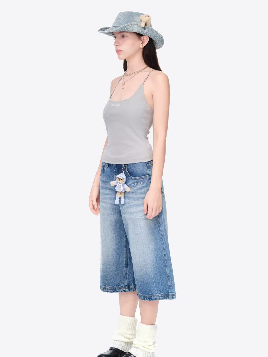 Doll Detail Cropped Camisole