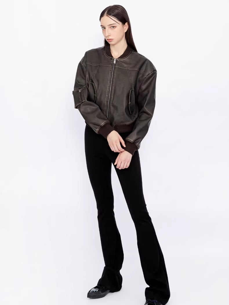 High-Stretch Slimming Micro-Flare Pants