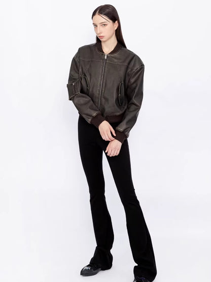 High-Stretch Slimming Micro-Flare Pants