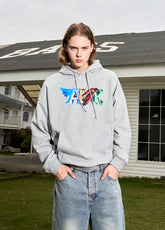 Winged 3D Logo Hoodie - CHINASQUAD