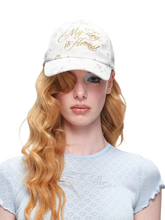 Snoopy Floral Embroidered Baseball Cap 1Jinn Studio
